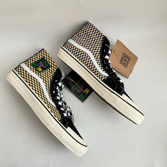 Vans Off The Wall Mami Wata Sneakers Men Size 12M SK8-Hi 138 Decon VR3 SF Check - Picture 5 of 12